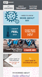 Mobile Screenshot of hivanswers.com